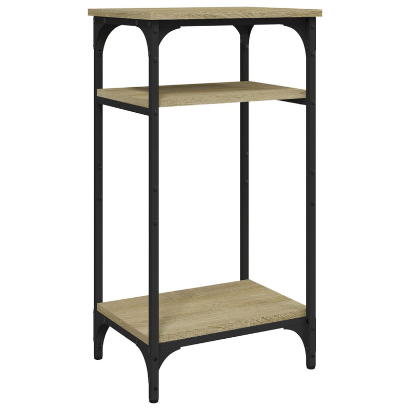 Bijzettafel 40x30x75 cm bewerkt hout sonoma eikenkleurig MeubelReus