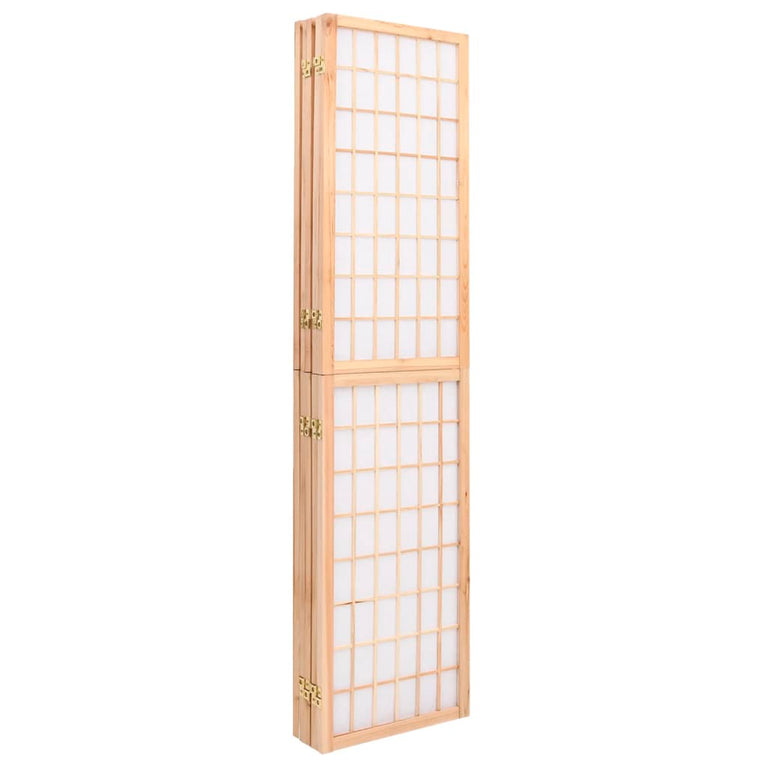 Kamerscherm inklapbaar 5 panelen Japanse stijl 200x170 cm