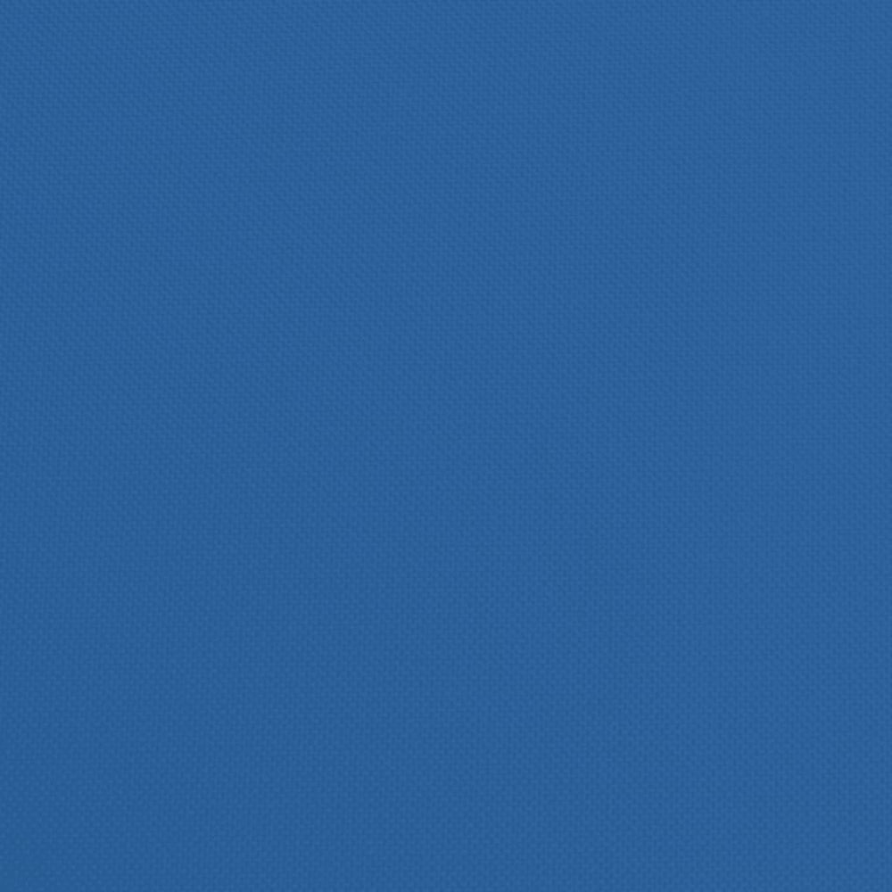 Ligbed inklapbaar oxford stof en gepoedercoat staal blauw MeubelReus