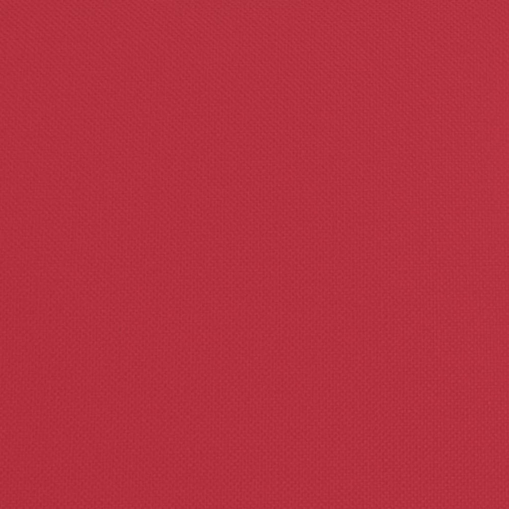 Ligbed inklapbaar oxford stof en gepoedercoat staal rood MeubelReus