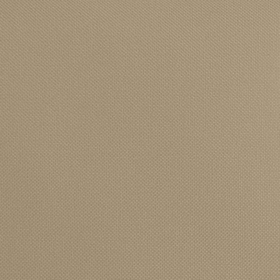 Ligbed inklapbaar oxford stof en gepoedercoat staal taupe MeubelReus