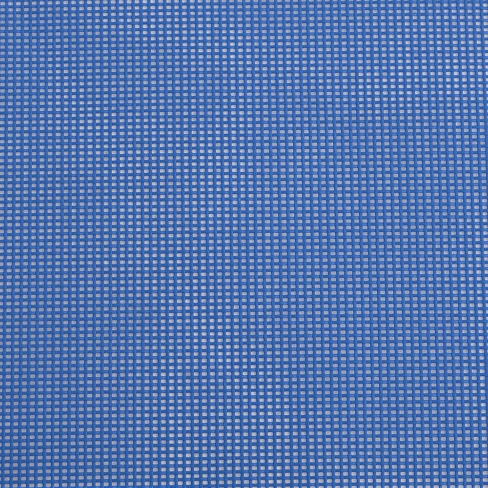 Strandstoelen 2 st textileen en gepoedercoat staal blauw MeubelReus