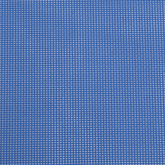 Strandstoelen 2 st textileen en gepoedercoat staal blauw MeubelReus