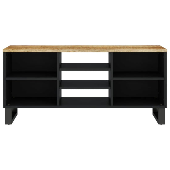 Tv-meubel 100x33x46 cm massief mangohout en bewerkt hout MeubelReus