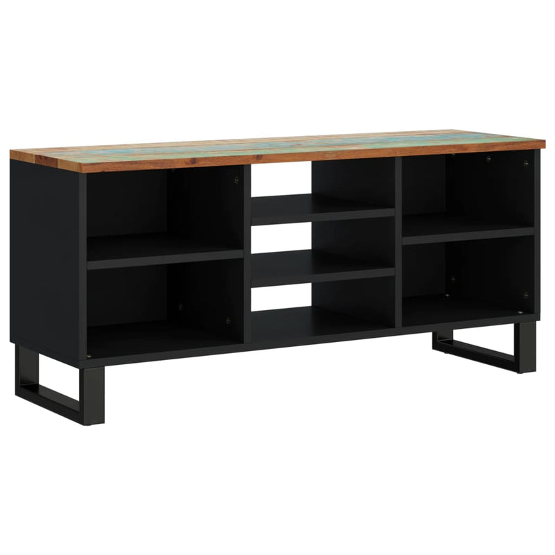 Tv-meubel 100x33x46 cm massief hout gerecycled en bewerkt hout MeubelReus