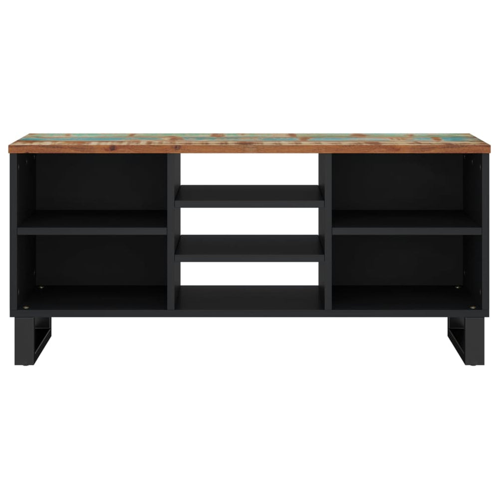 Tv-meubel 100x33x46 cm massief hout gerecycled en bewerkt hout MeubelReus