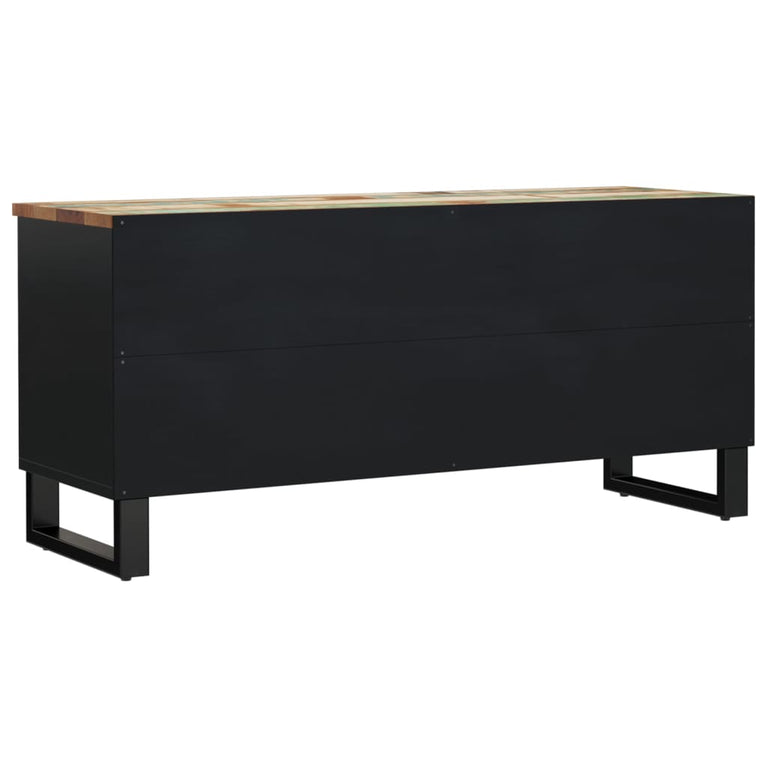 Tv-meubel 100x33x46 cm massief hout gerecycled en bewerkt hout MeubelReus