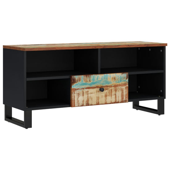 Tv-meubel 100x33x46 cm massief hout gerecycled en bewerkt hout MeubelReus