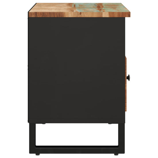 Tv-meubel 80x33x46 cm massief hergebruikt hout en bewerkt hout MeubelReus