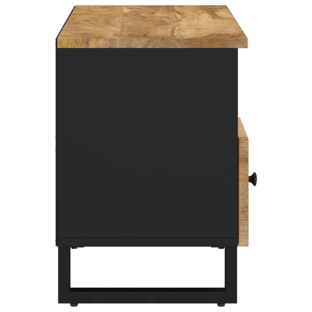 Tv-meubel 100x33x46 cm massief mangohout en bewerkt hout MeubelReus