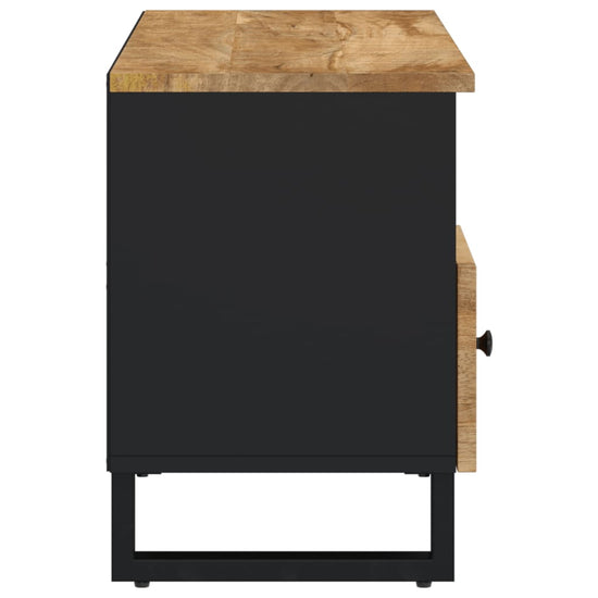 Tv-meubel 100x33x46 cm massief mangohout en bewerkt hout MeubelReus