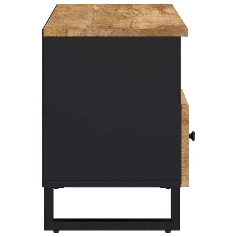 Tv-meubel 100x33x46 cm massief mangohout en bewerkt hout MeubelReus