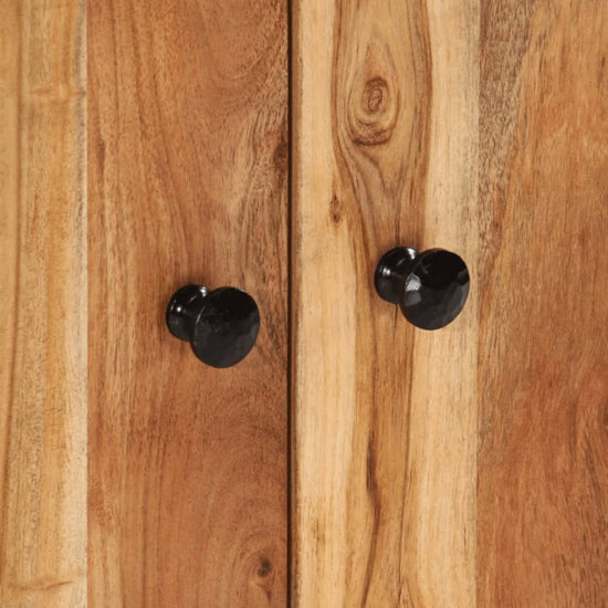 Wastafelkast 62x33x58 cm massief acaciahout en bewerkt hout MeubelReus