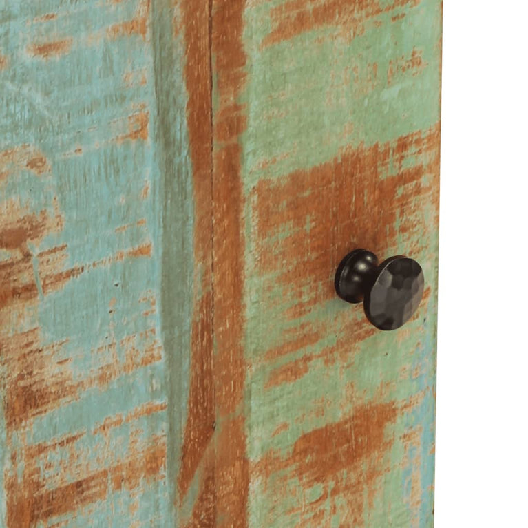 Badkamerwandkast 38x33x48 cm massief recycled hout MeubelReus