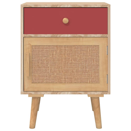 Nachtkastje 40x30x55 cm bewerkt hout MeubelReus
