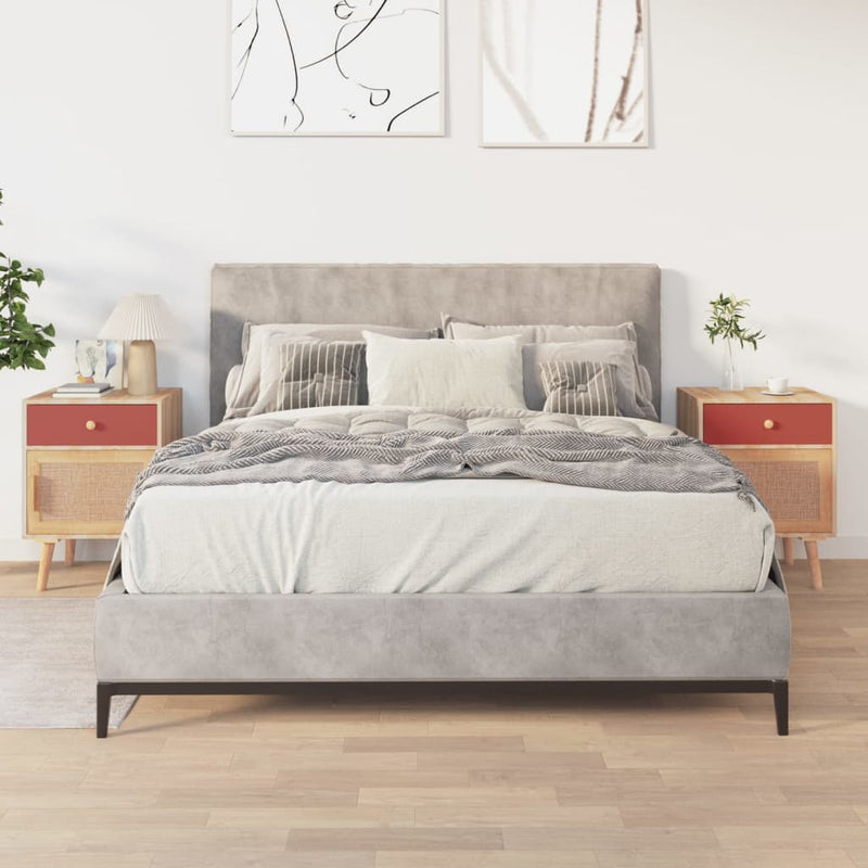 Nachtkastjes 2 st 40x30x55 cm bewerkt hout MeubelReus