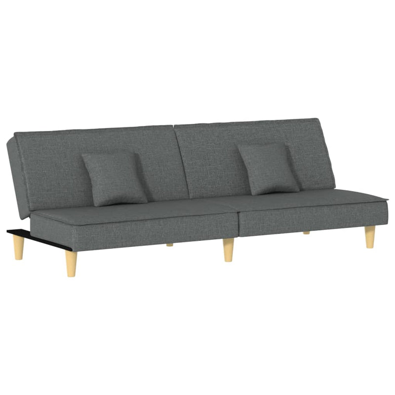 Slaapbank stof donkergrijs MeubelReus