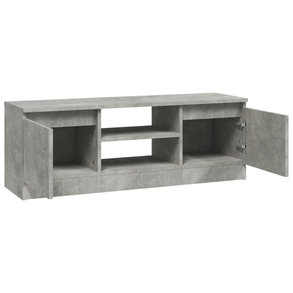 Tv-meubel met deur 102x30x36 cm betongrijs MeubelReus