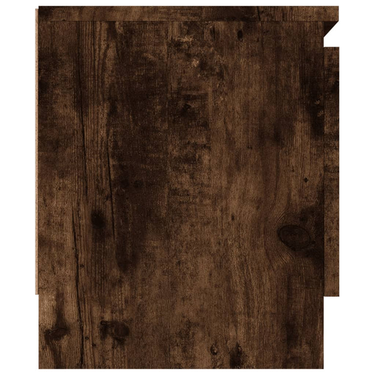 Tv-meubel met deur 102x30x36 cm gerookt eikenkleurig MeubelReus
