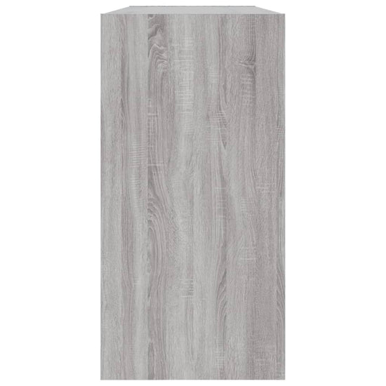 Boekenkast/dressoir 50x25x80 cm bewerkt hout sonoma grijs MeubelReus
