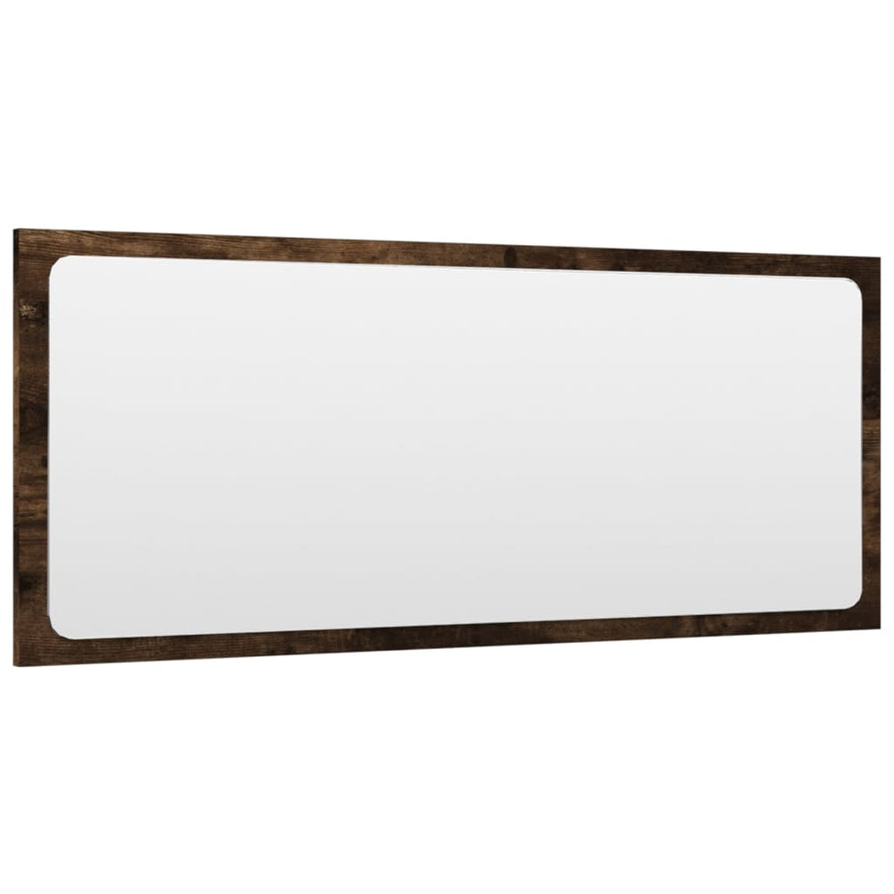 2-delige Badkamermeubelset bewerkt hout gerookt eikenkleurig MeubelReus