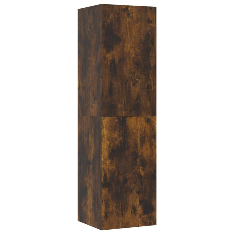 Tv-wandmeubel 30,5x30x110 cm gerookt eikenkleurig MeubelReus