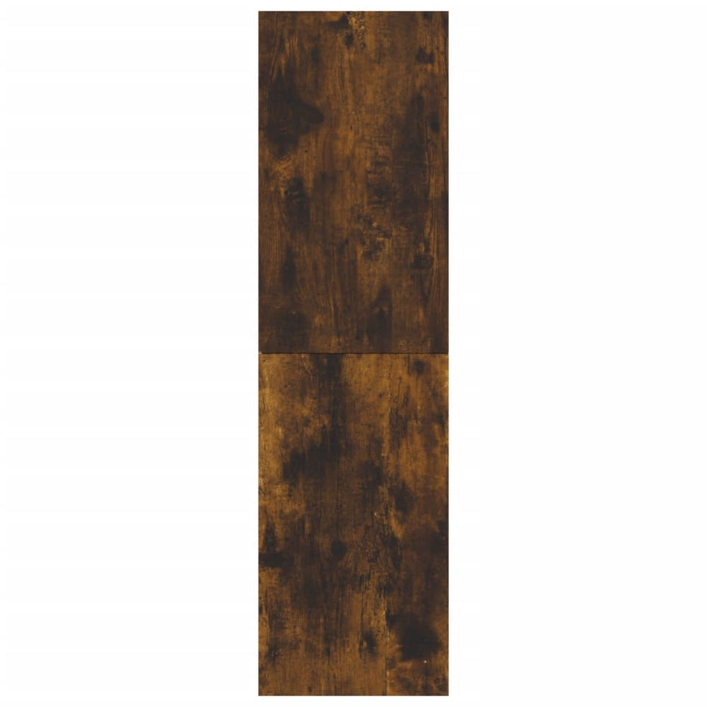 Tv-wandmeubels 2 st 30,5x30x110 cm gerookt eikenkleurig MeubelReus
