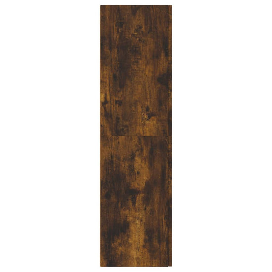 Tv-wandmeubels 2 st 30,5x30x110 cm gerookt eikenkleurig MeubelReus
