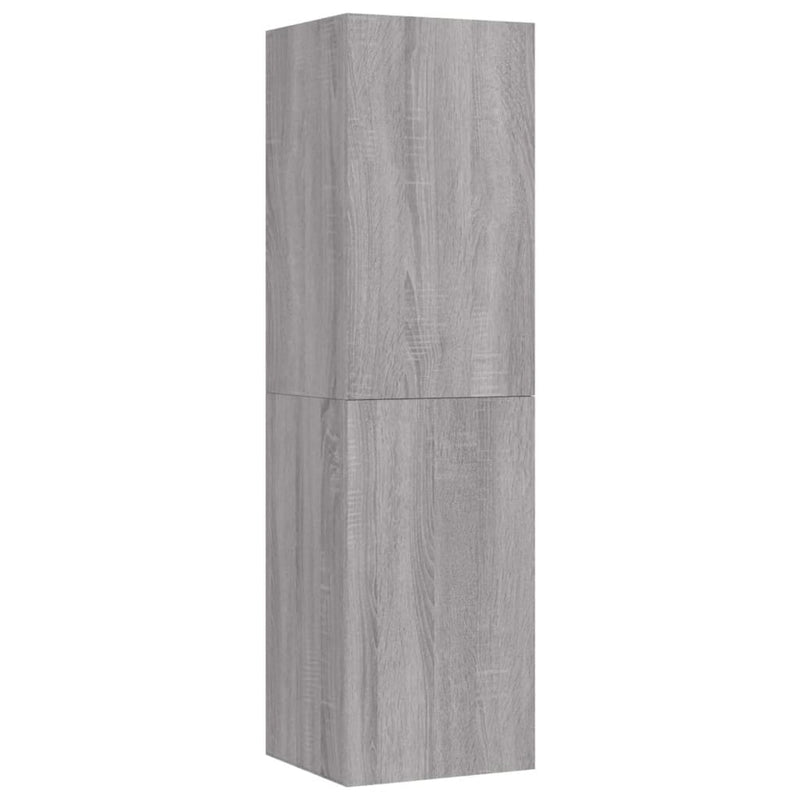 Tv-wandmeubel 30,5x30x110 cm grijs sonoma eikenkleurig MeubelReus