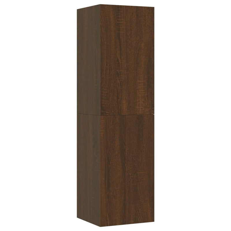 Tv-wandmeubel 30,5x30x110 cm bruin eikenkleur MeubelReus