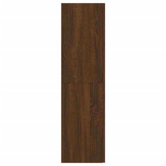 Tv-wandmeubel 30,5x30x110 cm bruin eikenkleur MeubelReus