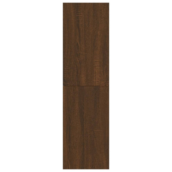 Tv-wandmeubel 30,5x30x110 cm bruin eikenkleur MeubelReus