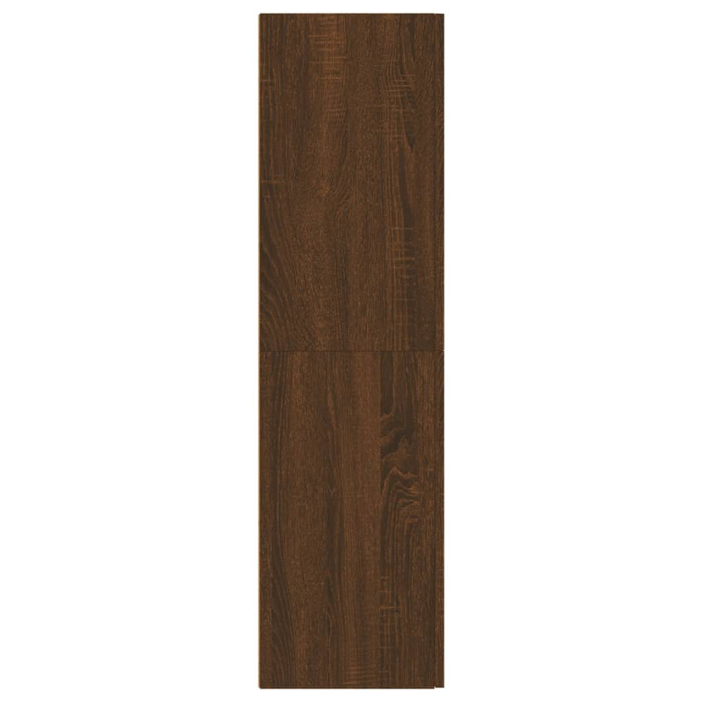 Tv-wandmeubels 2 st 30,5x30x110 cm bruin eikenkleur MeubelReus