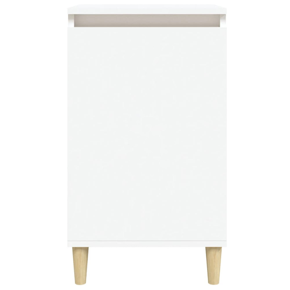 Nachtkastjes 2 st 40x35x70 cm bewerkt hout wit MeubelReus