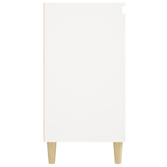 Nachtkastjes 2 st 40x35x70 cm bewerkt hout wit MeubelReus