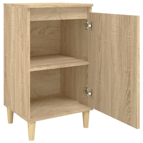 Nachtkastjes 2 st 40x35x70 cm bewerkt hout sonoma eikenkleurig MeubelReus