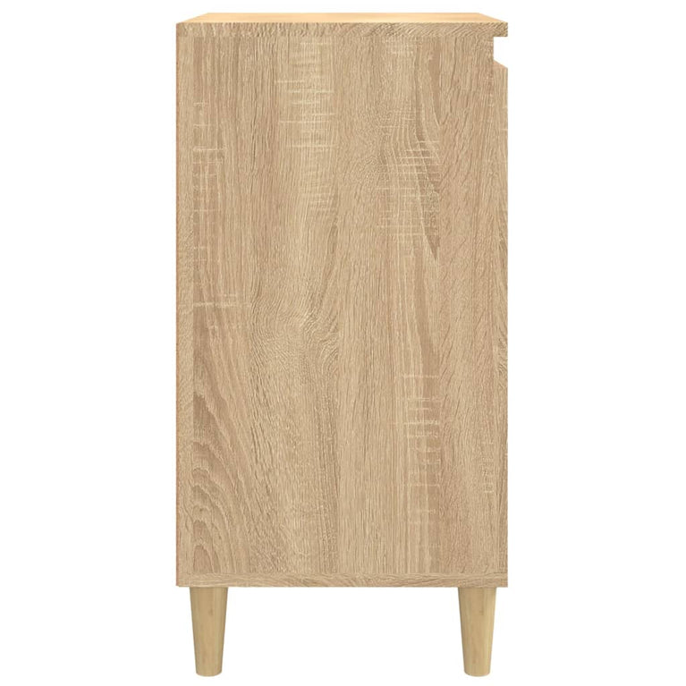 Nachtkastjes 2 st 40x35x70 cm bewerkt hout sonoma eikenkleurig MeubelReus