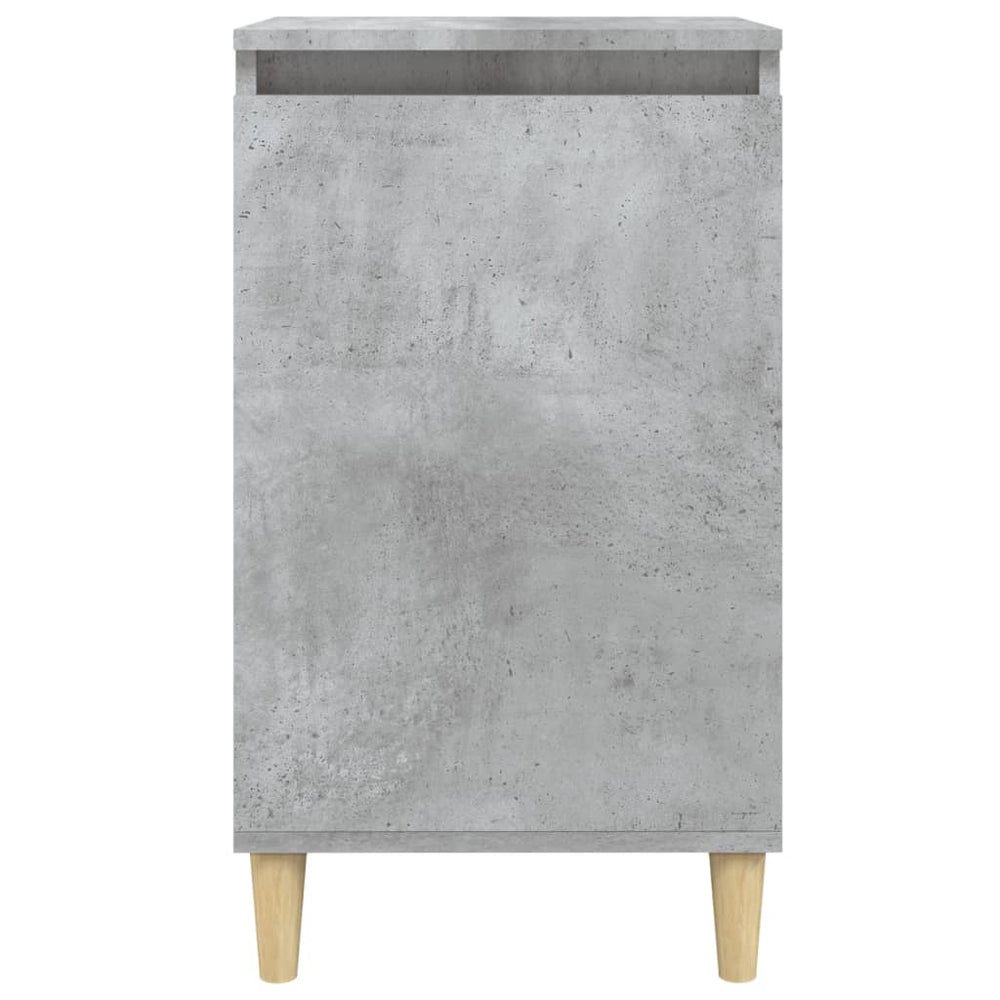 Nachtkastjes 2 st 40x35x70 cm bewerkt hout betongrijs MeubelReus