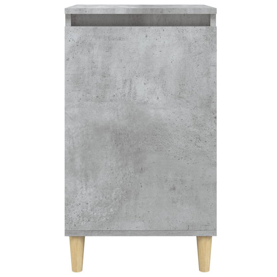 Nachtkastjes 2 st 40x35x70 cm bewerkt hout betongrijs MeubelReus