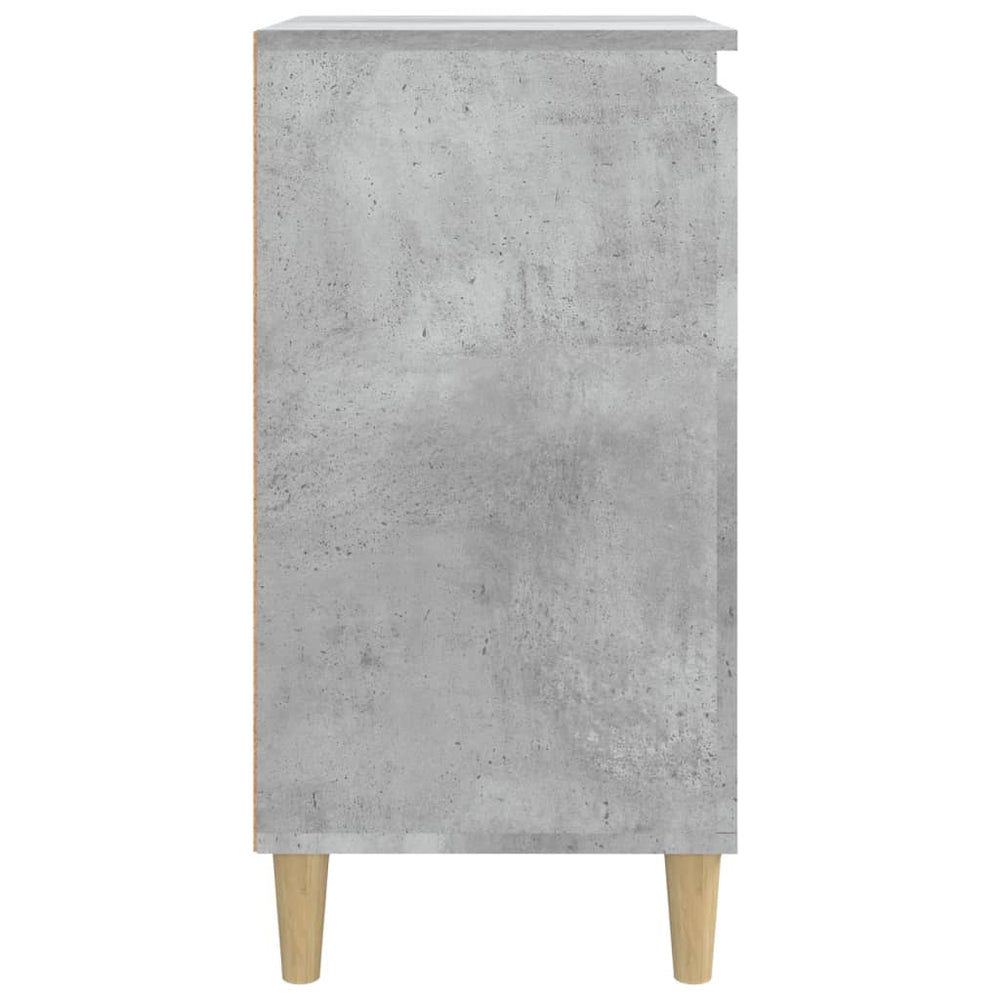 Nachtkastjes 2 st 40x35x70 cm bewerkt hout betongrijs MeubelReus