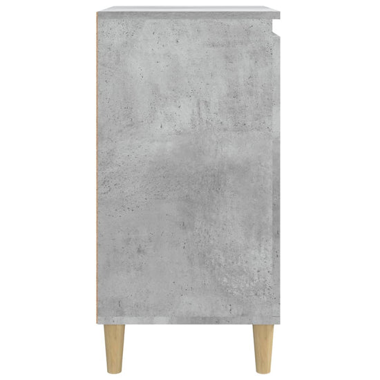 Nachtkastjes 2 st 40x35x70 cm bewerkt hout betongrijs MeubelReus