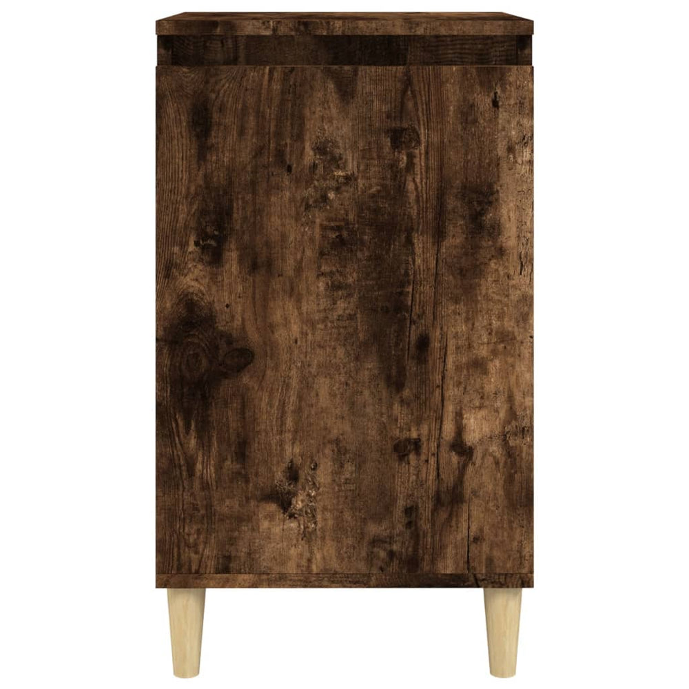 Nachtkastjes 2 st 40x35x70 cm bewerkt hout gerookt eikenkleurig MeubelReus