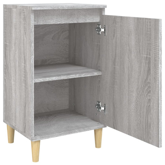 Nachtkastjes 2 st 40x35x70 cm bewerkt hout grijs sonoma eiken MeubelReus