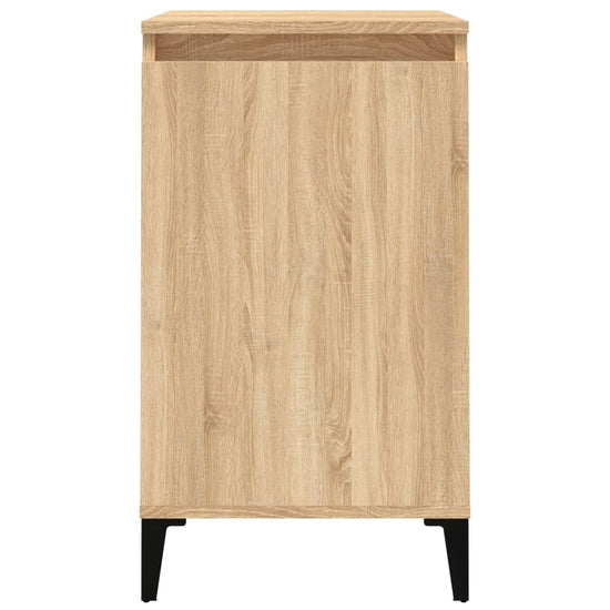 Nachtkastjes 2 st 40x35x70 cm bewerkt hout sonoma eikenkleurig MeubelReus