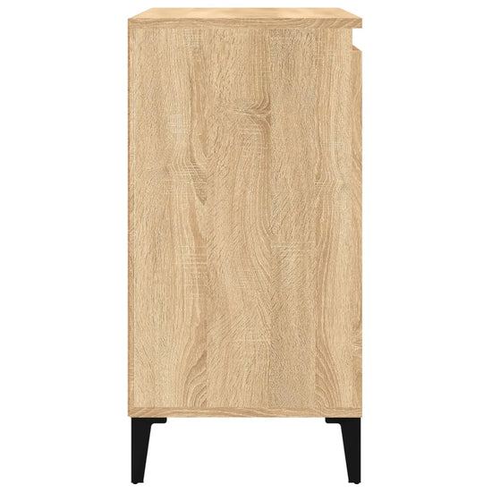 Nachtkastjes 2 st 40x35x70 cm bewerkt hout sonoma eikenkleurig MeubelReus
