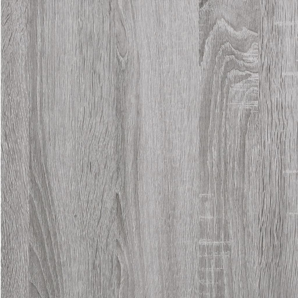 Nachtkastje 40x35x70 cm bewerkt hout grijs sonoma eikenkleurig MeubelReus