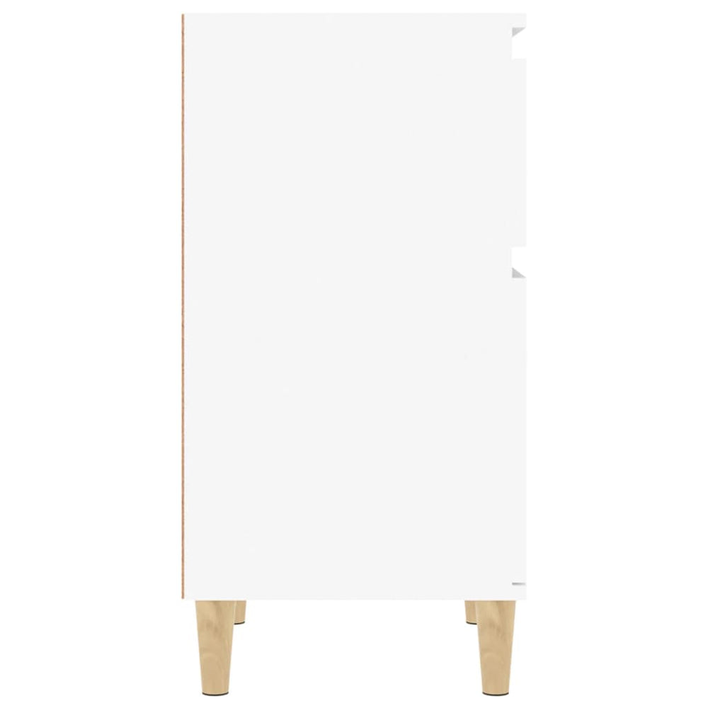 Nachtkastjes 2 st 40x35x70 cm wit MeubelReus