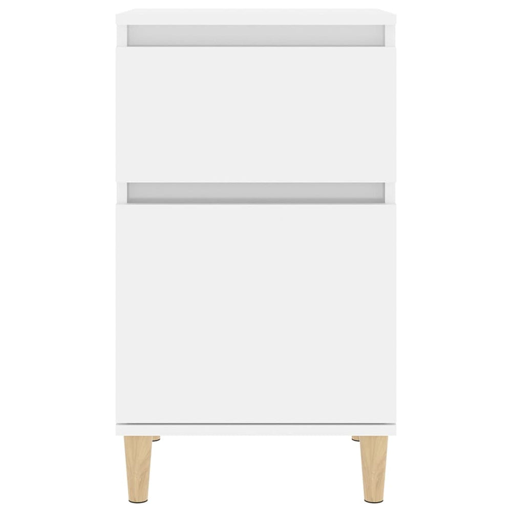 Nachtkastjes 2 st 40x35x70 cm hoogglans wit MeubelReus