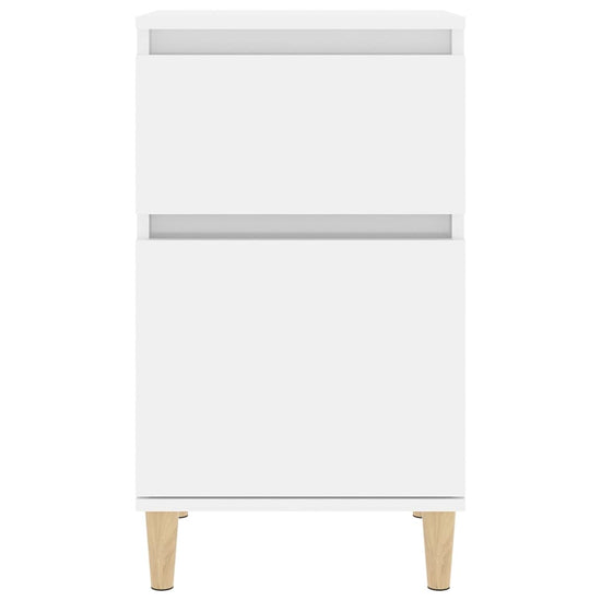 Nachtkastjes 2 st 40x35x70 cm hoogglans wit MeubelReus
