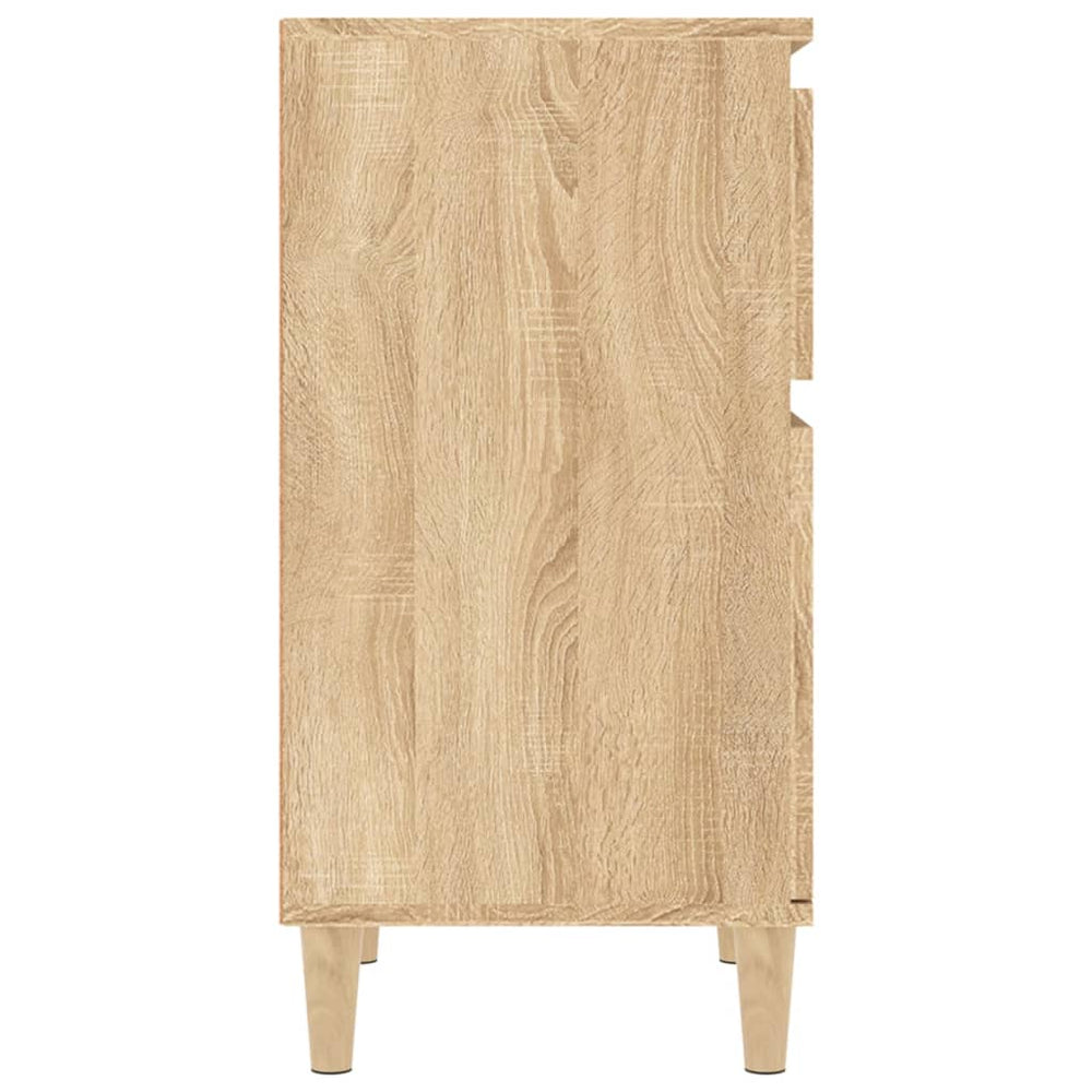Nachtkastje 40x35x70 cm sonoma eikenkleurig MeubelReus